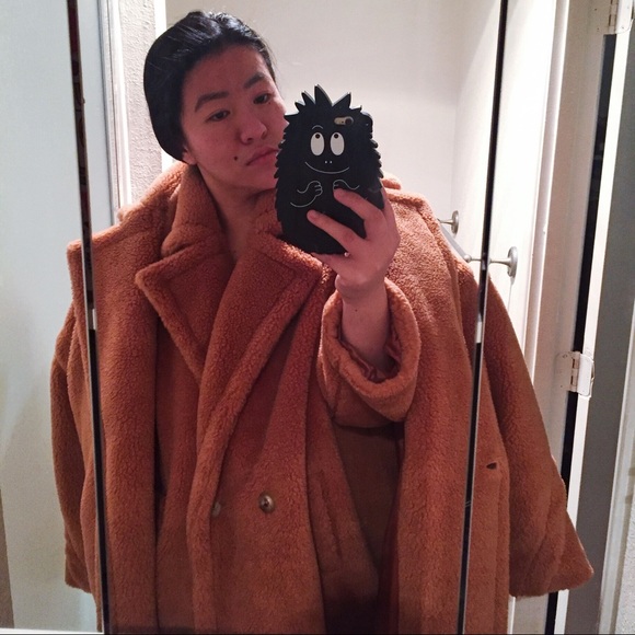 Custom Made NWT Wool Teddy Coat Sz M - Picture 2 of 6